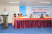 WHRF Director Mr.Richard Barklie inaugurates the World Human Rights Conference - Copy
